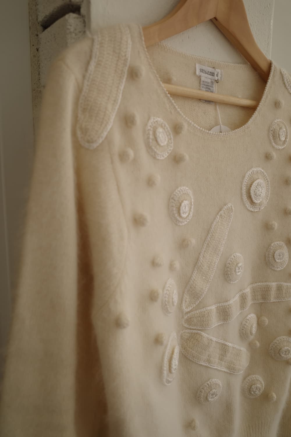 빈티지 뜨개장식 니트  상품이미지7