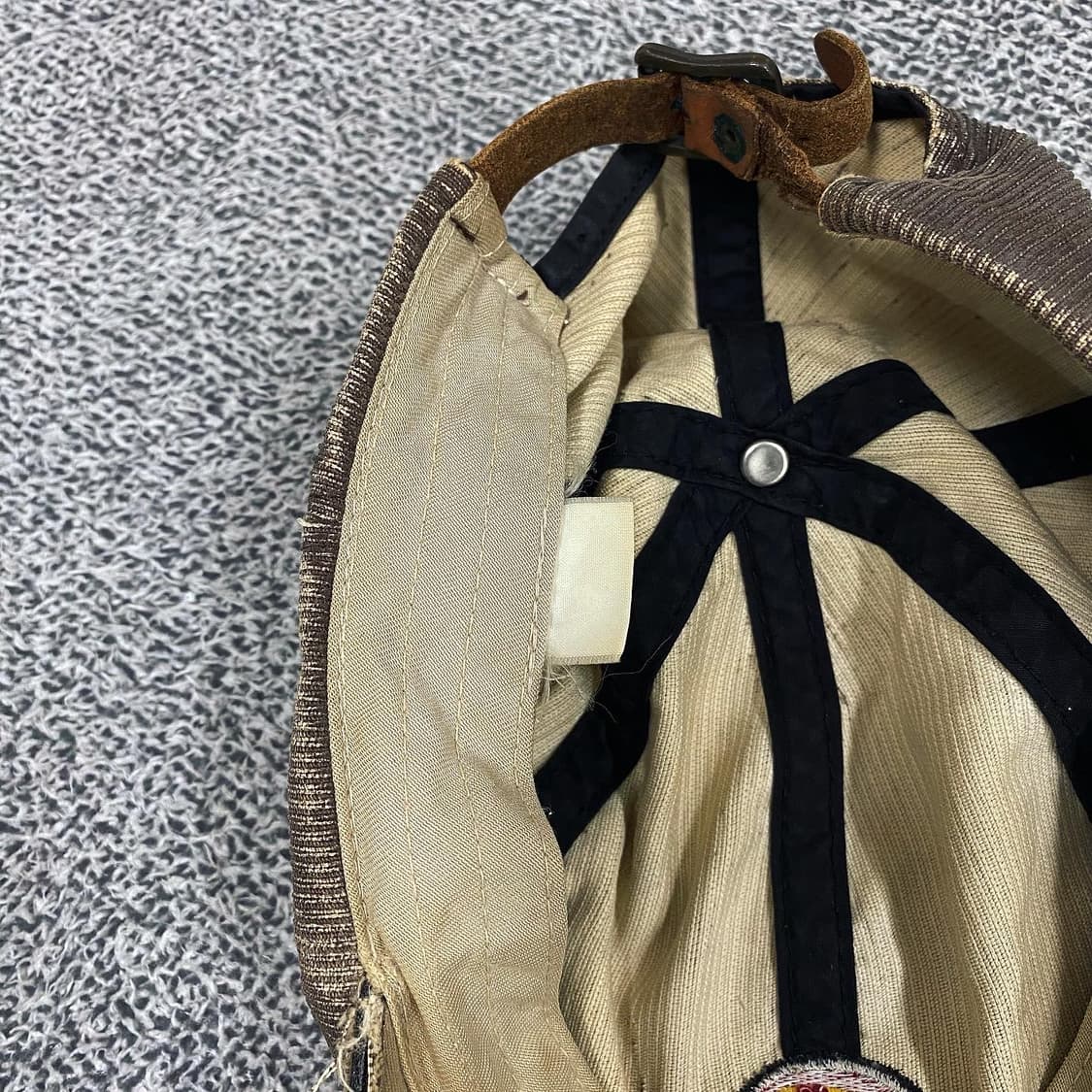 90s 디키즈 빈티지 코듀로이 그런지 데미지 캡 모자 상품이미지9