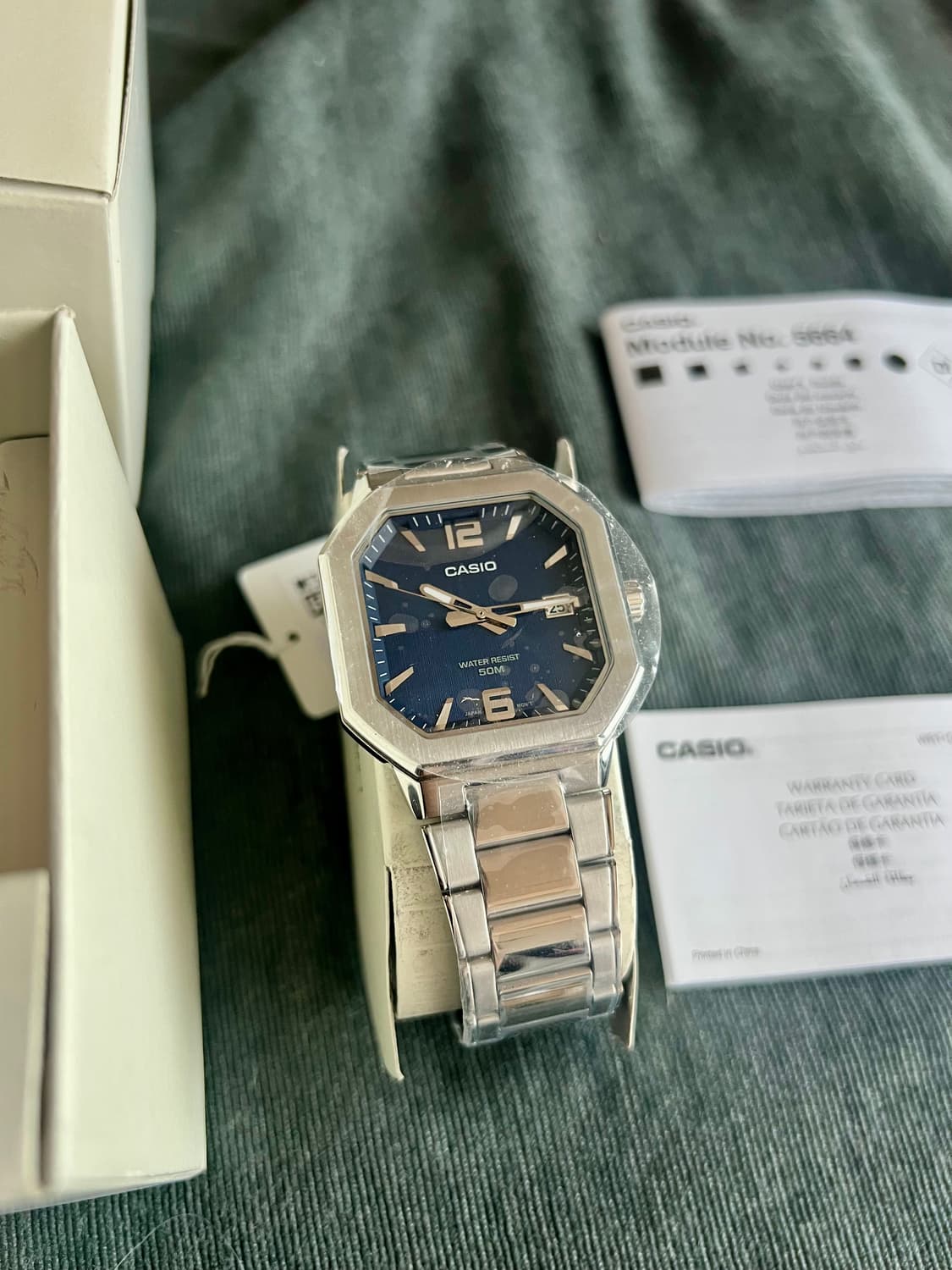 정품 새상품 카시오 파텍필립 맛 MTP-B195D-2AV 상품이미지5