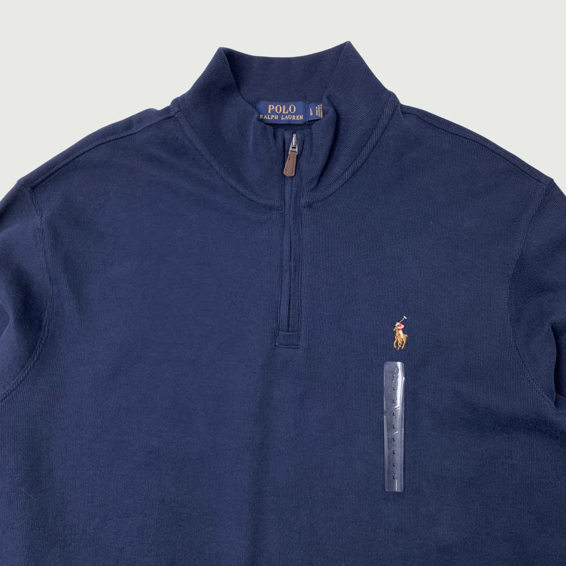 [L,XL/정품] 폴로 랄프로렌 네이비 하프 반집업 상품이미지2