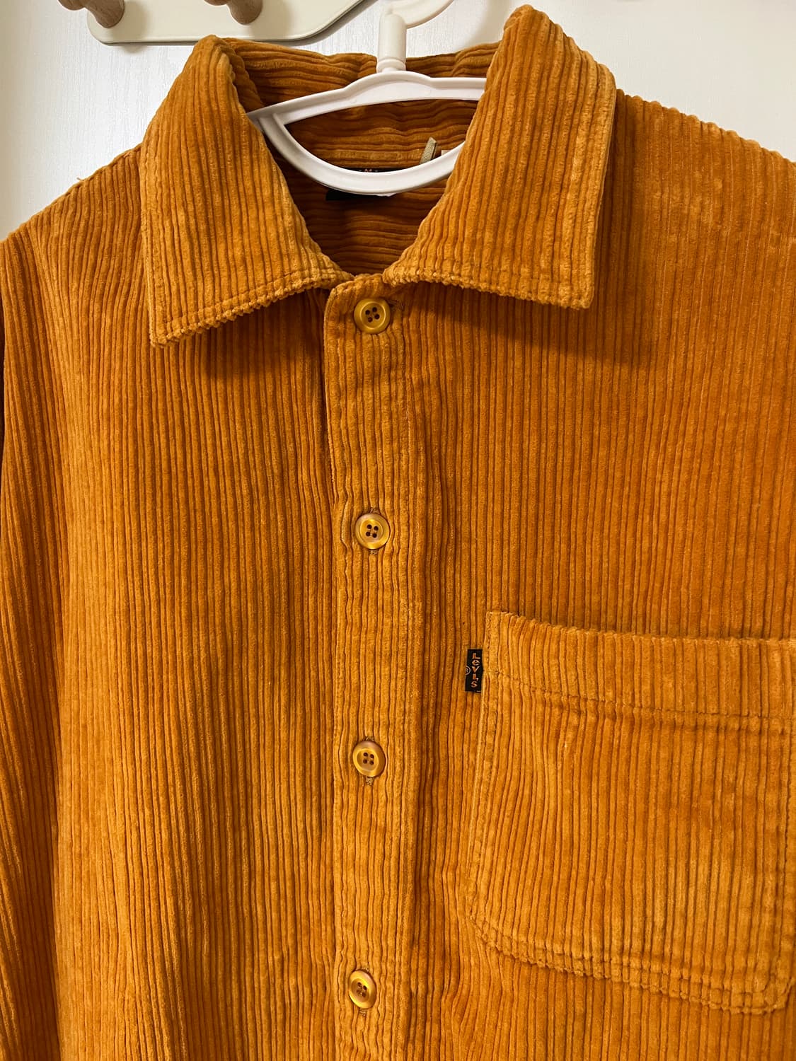 리바이스빈티지클로딩 Lvc Cord Shirt Golden Oak M 상품이미지2