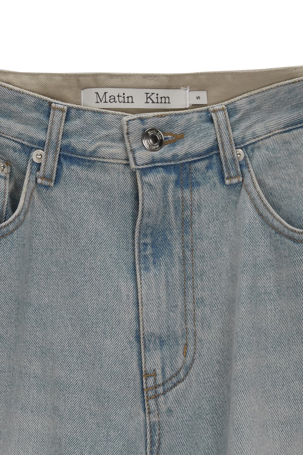 [Matin Kim] DOUBLE SIDE CARPENTER DENIM 상품이미지3