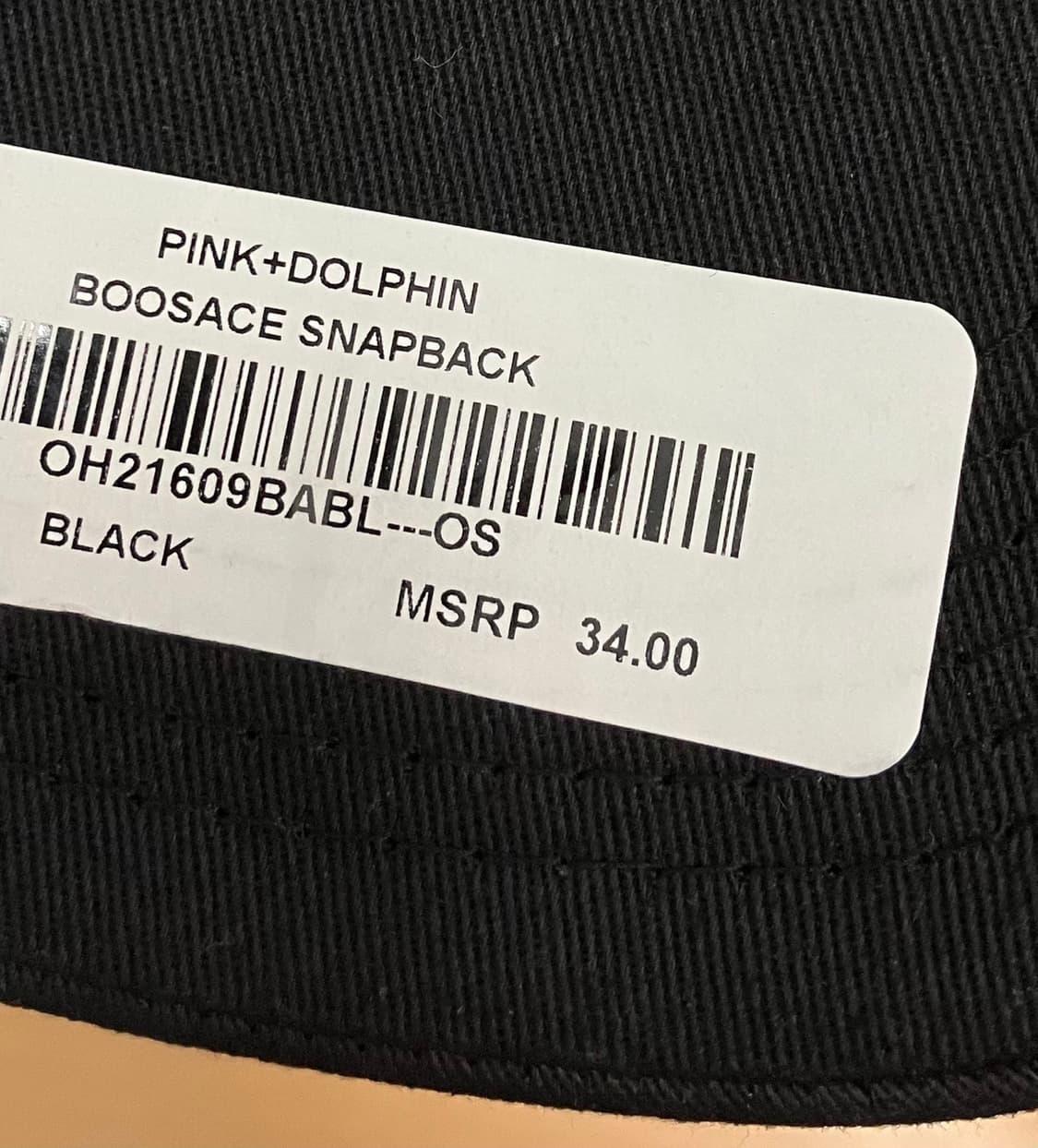 PINK DOLPHIN 핑크돌핀 스냅백 캡 모자 상품이미지3