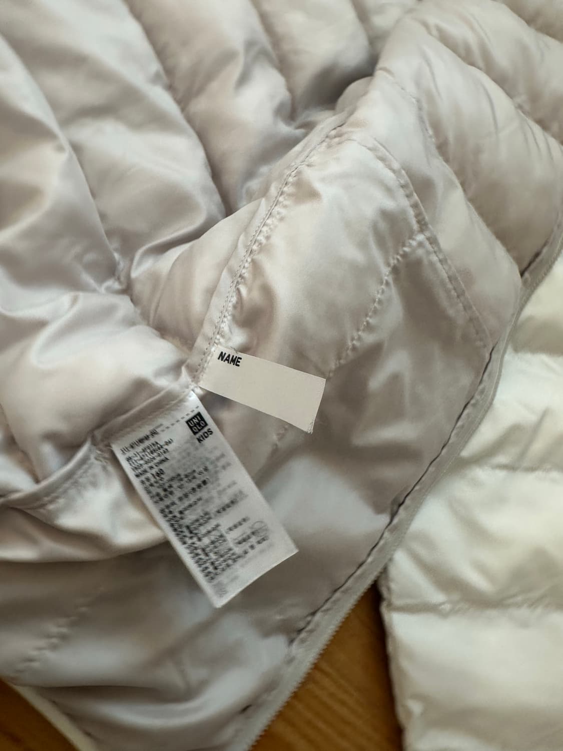 유니클로 키즈 패딩 160 상품이미지10