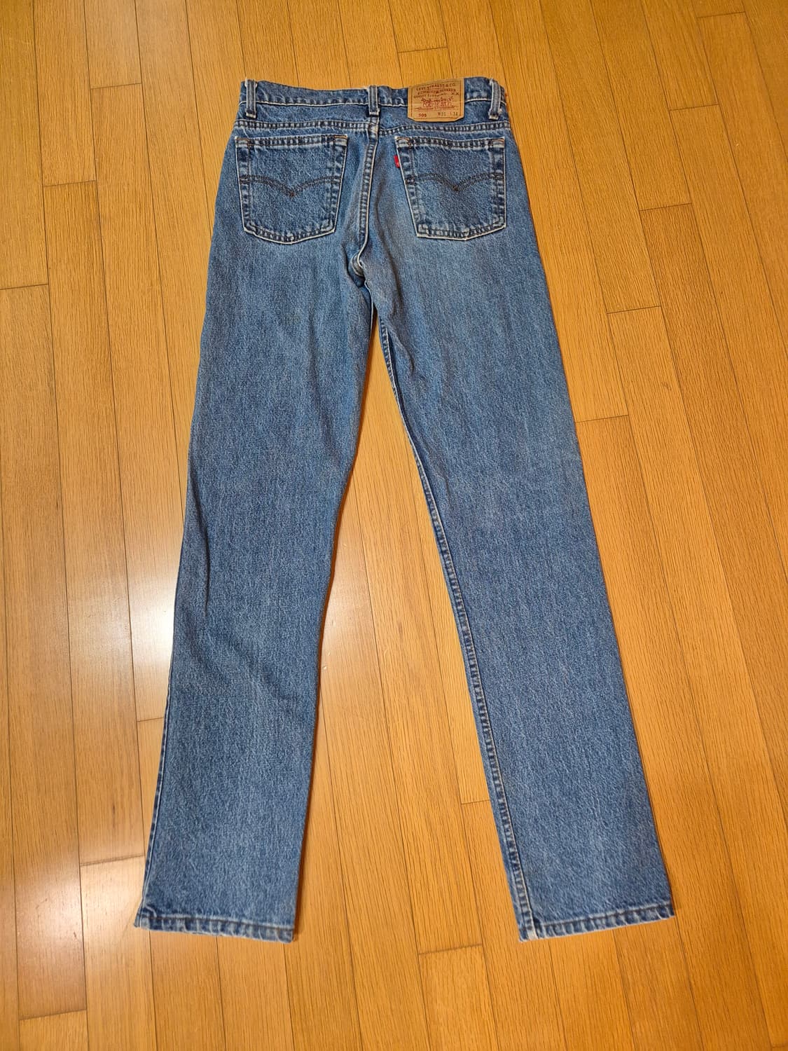 90s 미국 리바이스 R탭 레드 505 데님 팬츠 상품이미지7