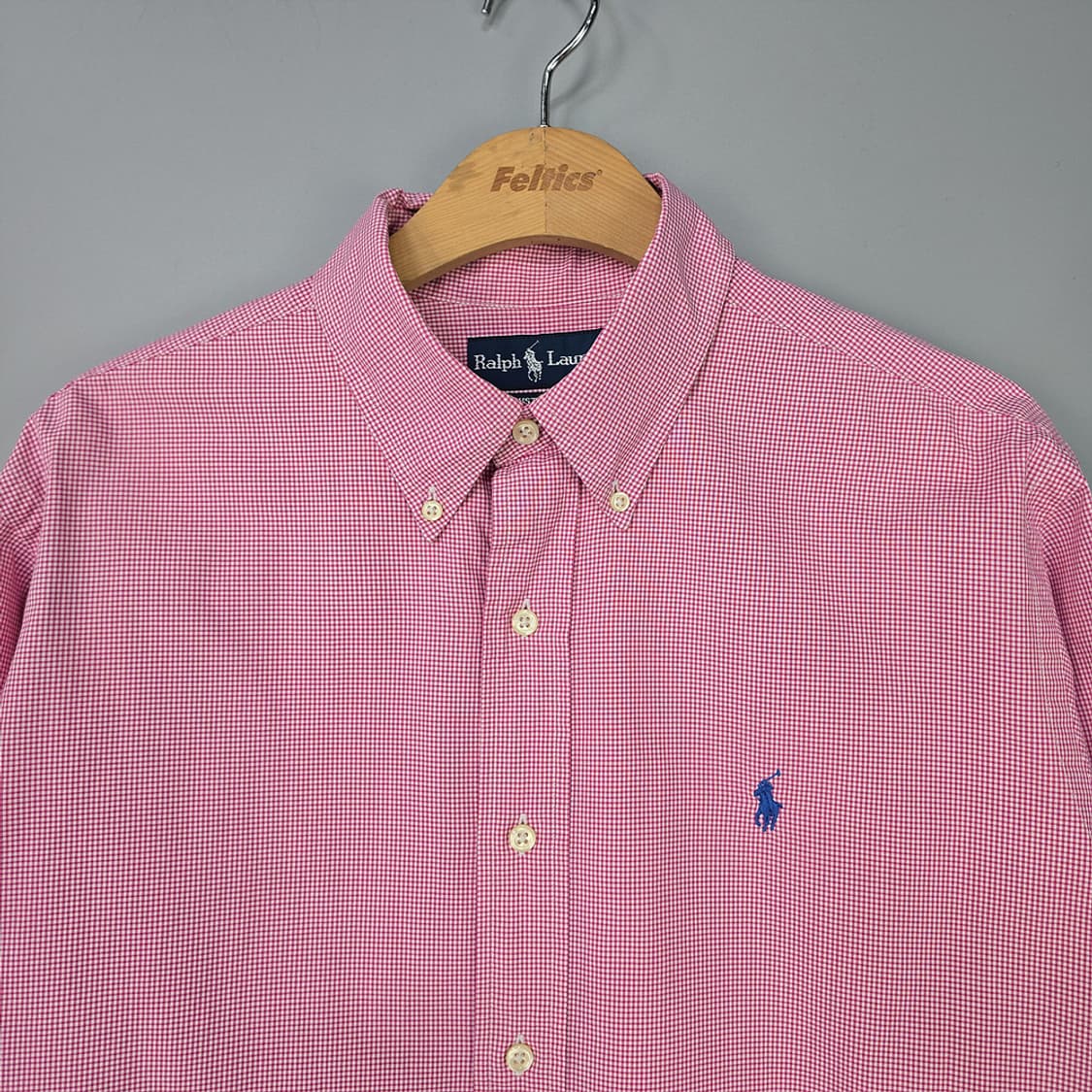 폴로 랄프로렌(Polo) 커스텀핏 깅엄 체크 셔츠 105 상품이미지2