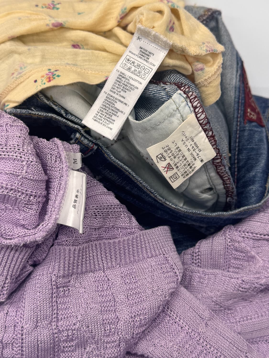 🌸하구미의 봄날 라벤더 코디세트🌸 레이어드 미디청치마 모리걸  상품이미지7