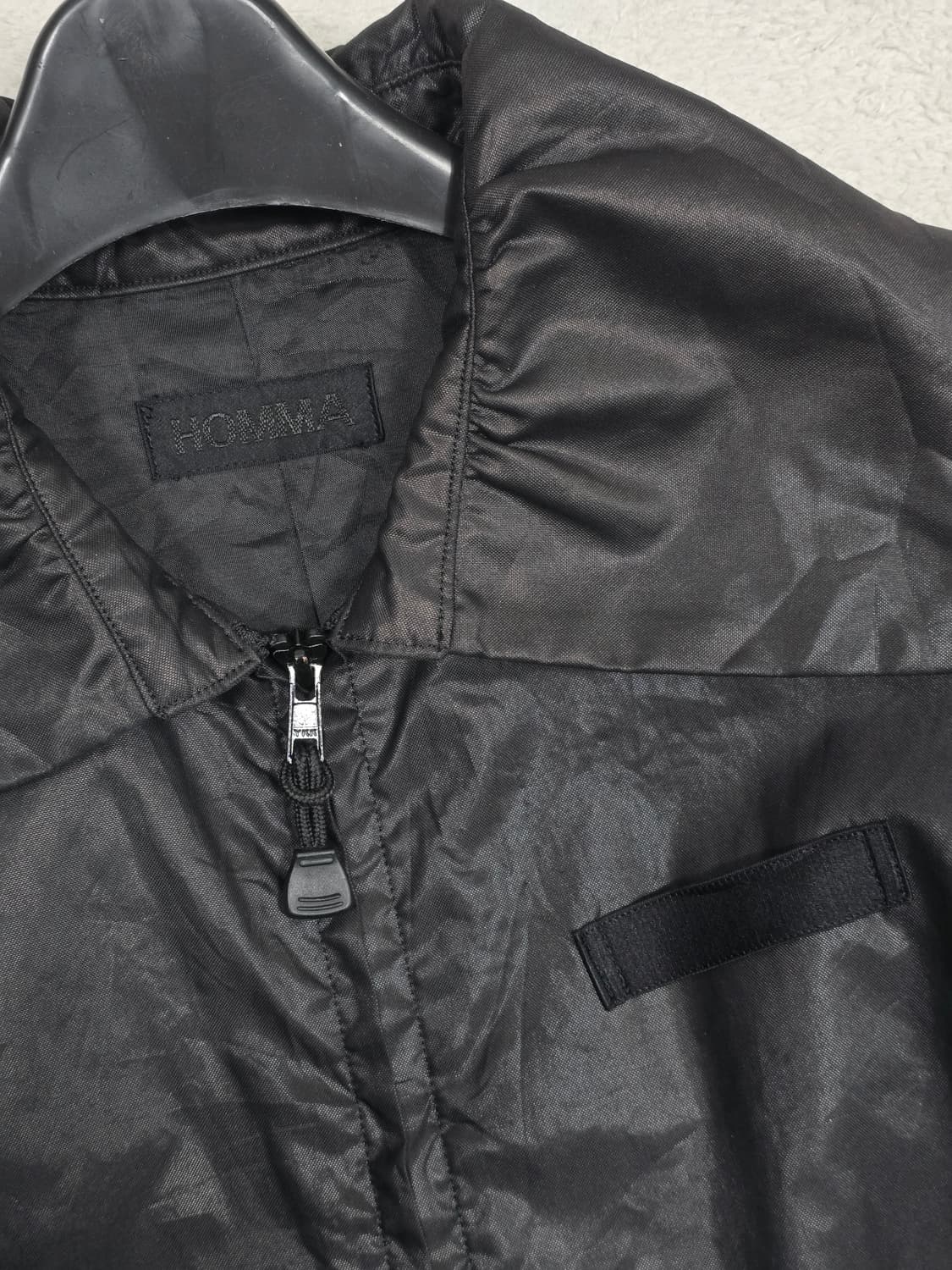 HOMMA 블랙 후드 야상 점퍼 3 상품이미지3