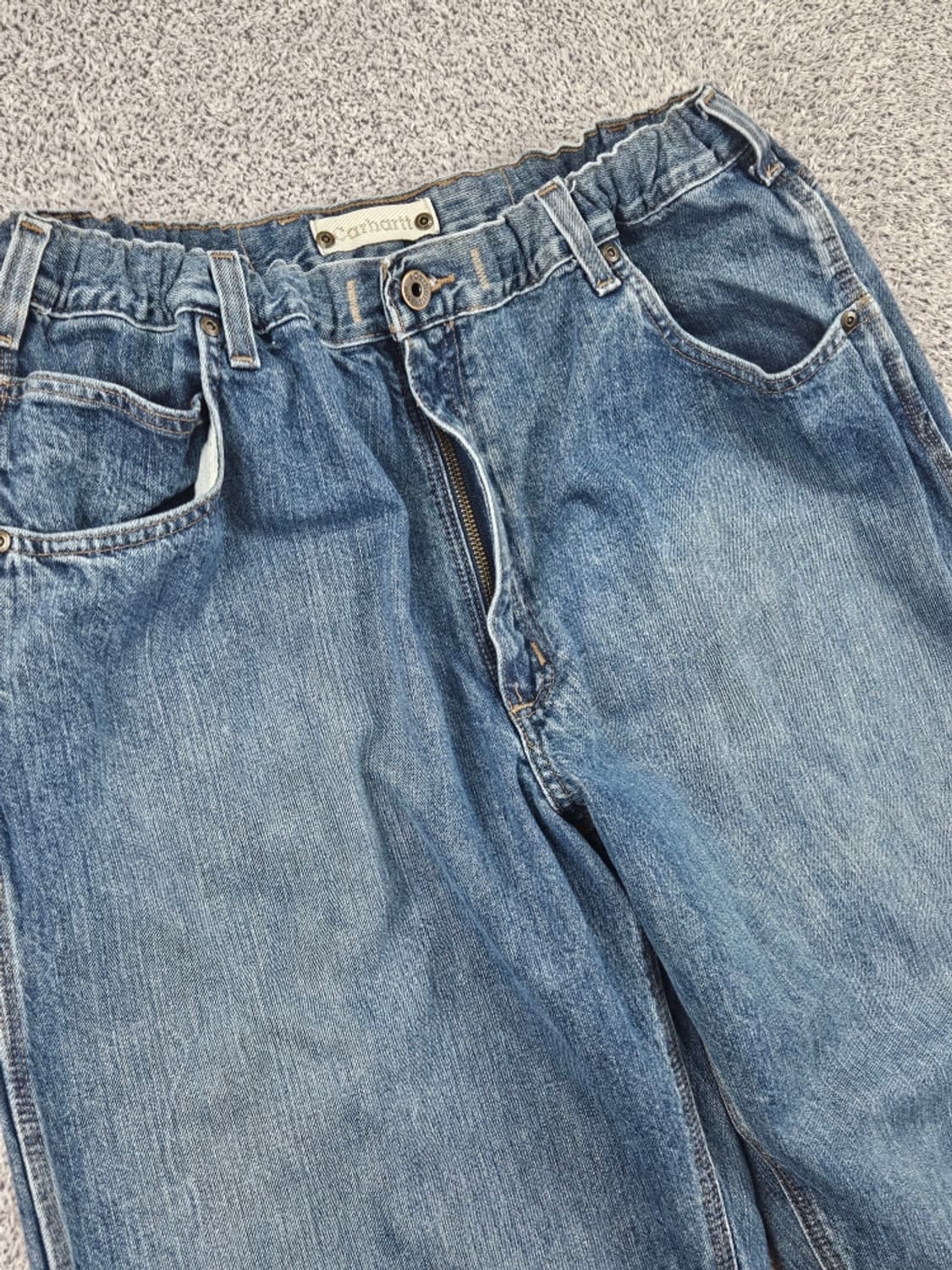 칼하트 데님 워크 팬츠 밴딩커스텀 ( 42X32 ) / 11749 상품이미지5