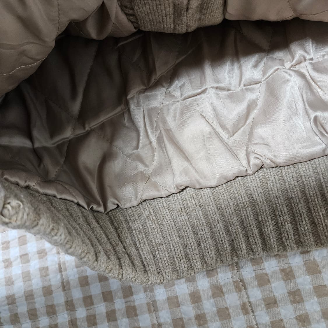 심플한 방풍 추동 니트 가디선 남자100 상품이미지5