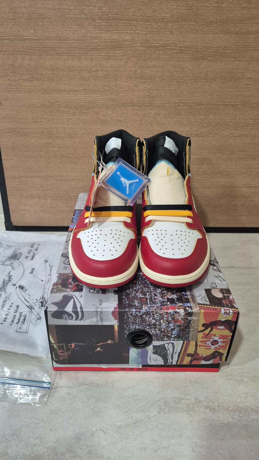 [275, 새제품] 조던1 유니온 시카고 상품이미지4