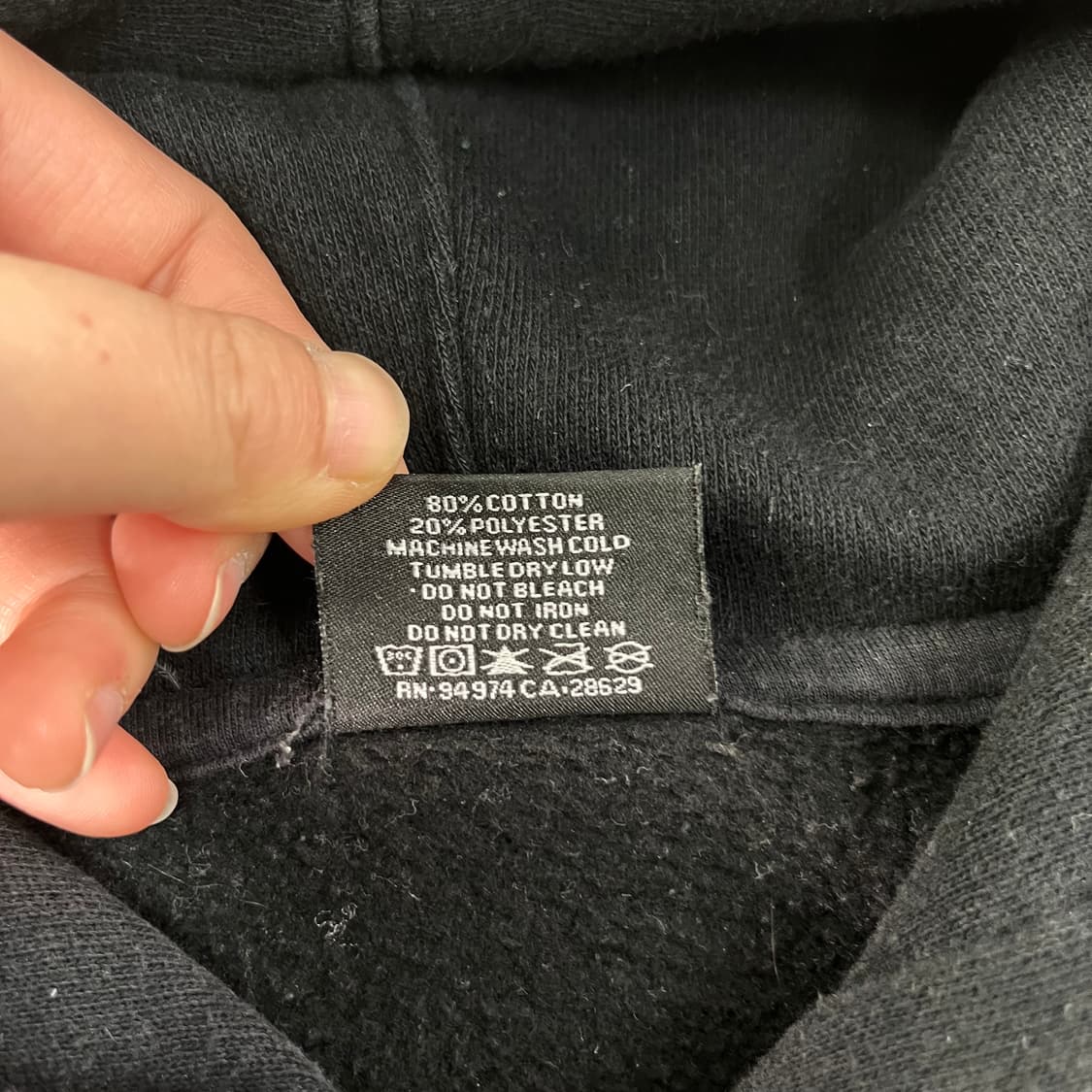 100 스투시 도쿄 스펠아웃 후드티 상품이미지4