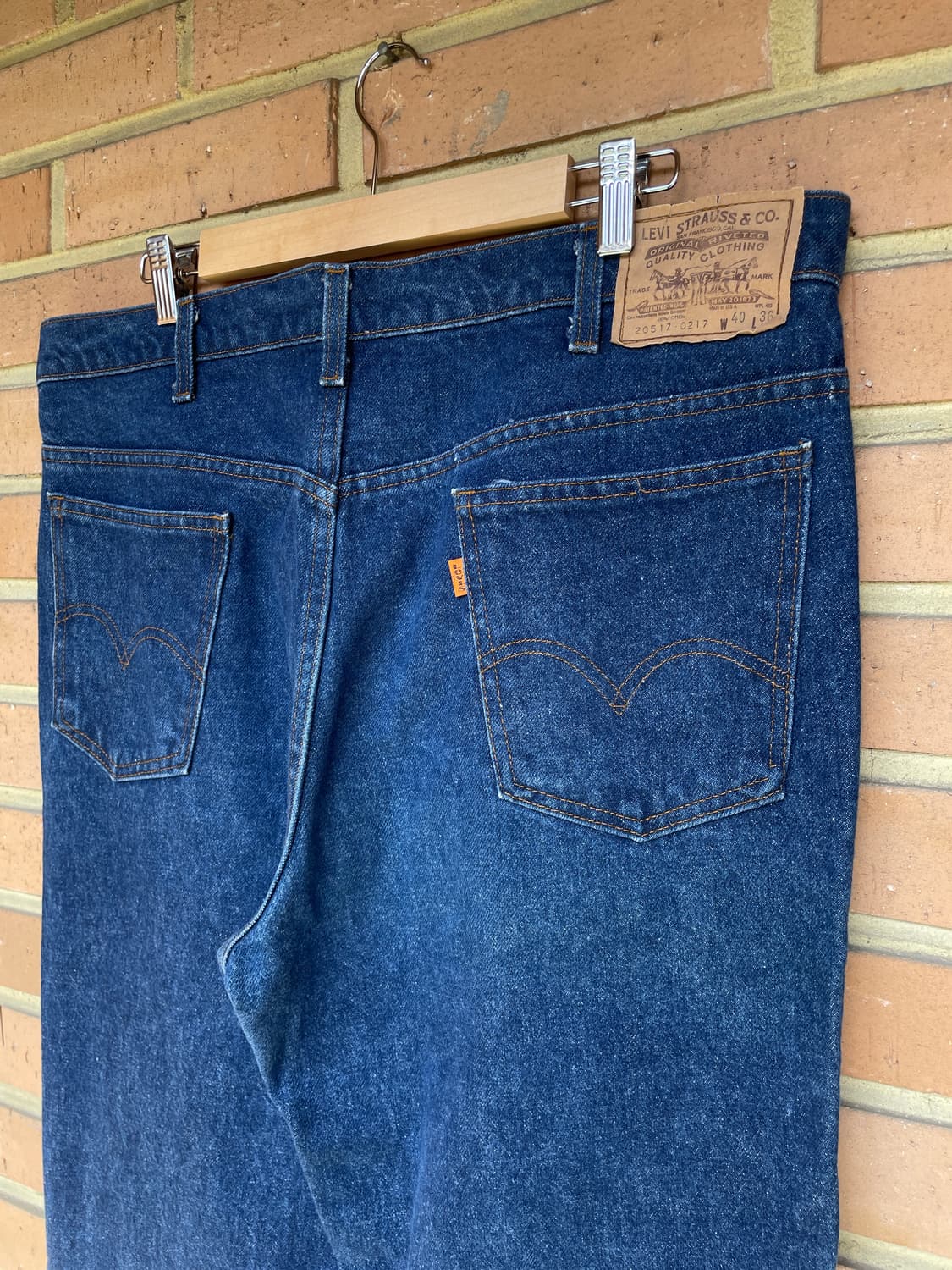 [40x36] 80s Levis 리바이스 오렌지탭 517 USA 상품이미지4