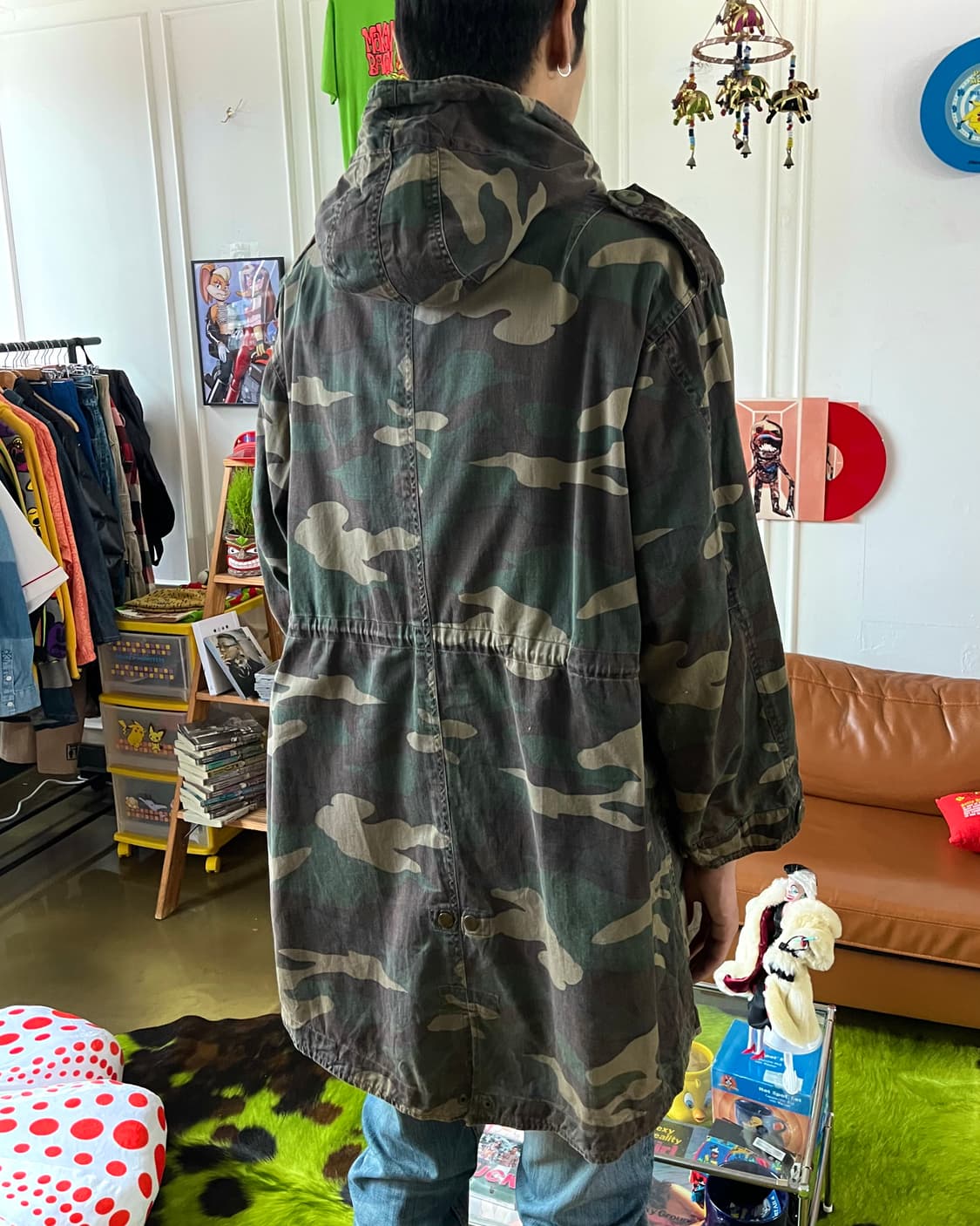 Jpn Vintage Camo Fishtail Hood Parka 상품이미지3