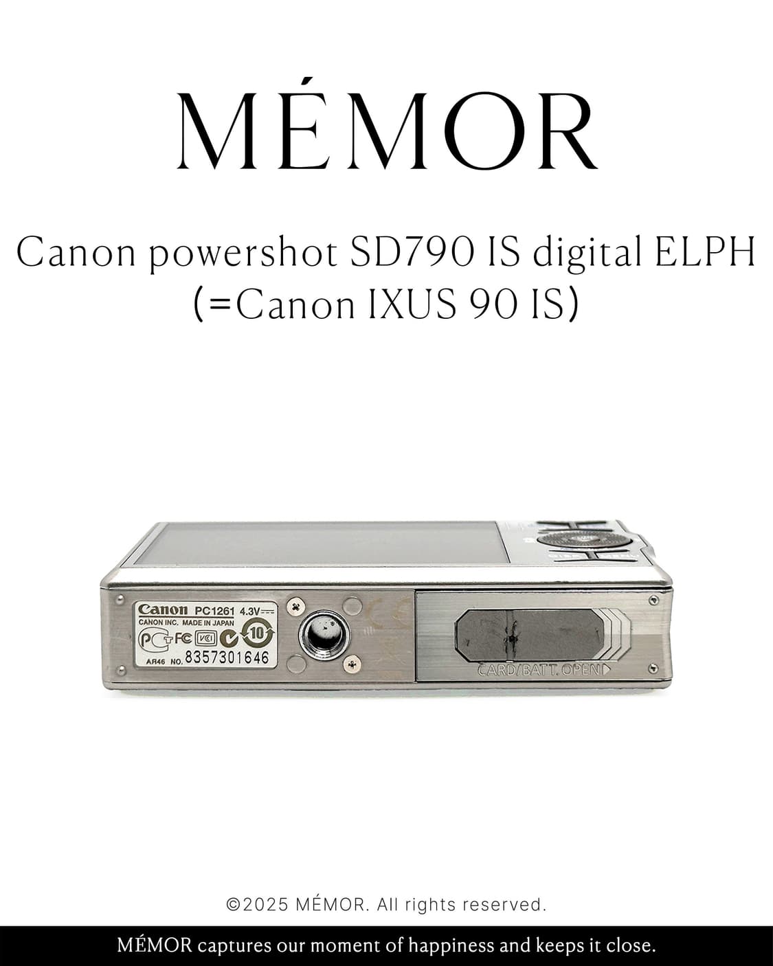 유튜버,아이돌픽✨Canon powershot SD790 IS 캐논 상품이미지4