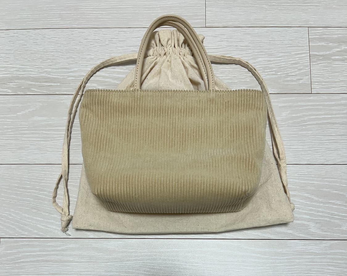 미닛뮤트 클로 미니 코듀로이 라떼 베이지 상품이미지2