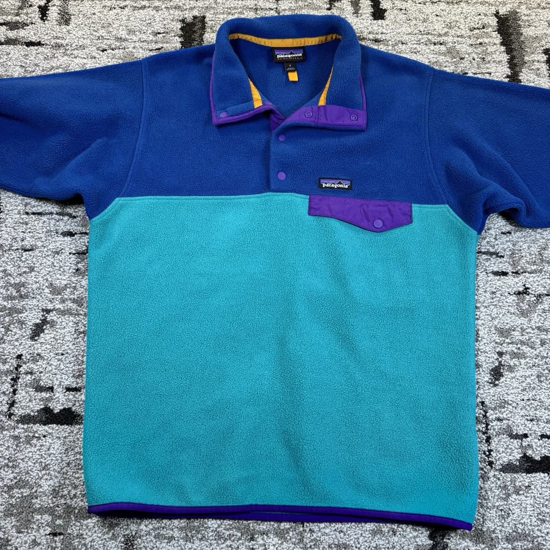 10s 파타고니아 신칠라 스냅-T 블루/민트/퍼플 상품이미지2