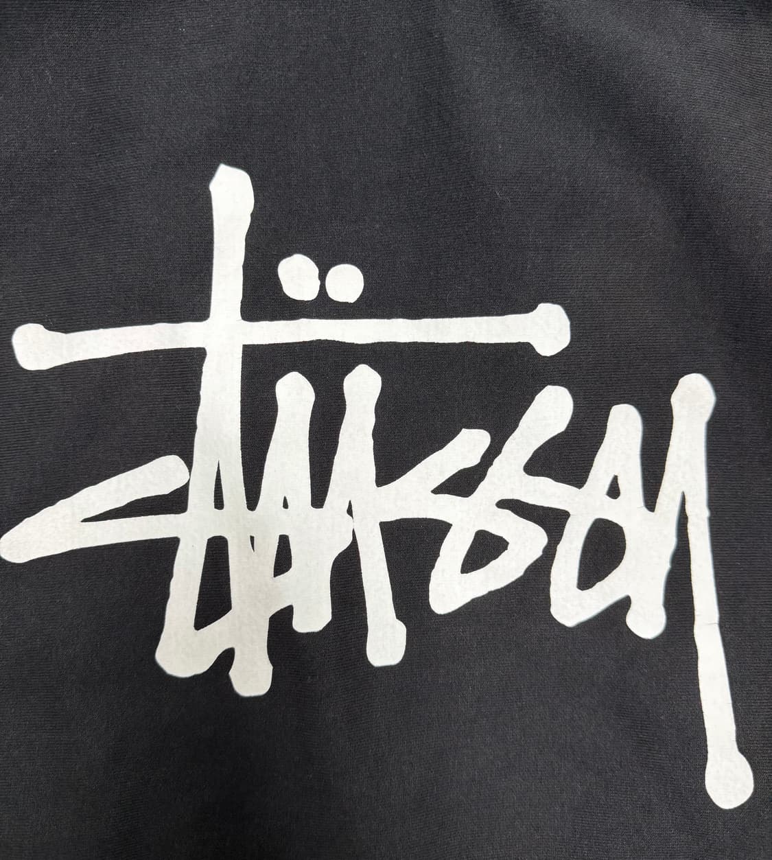 스투시 블랙 후드직업 M 상품이미지4