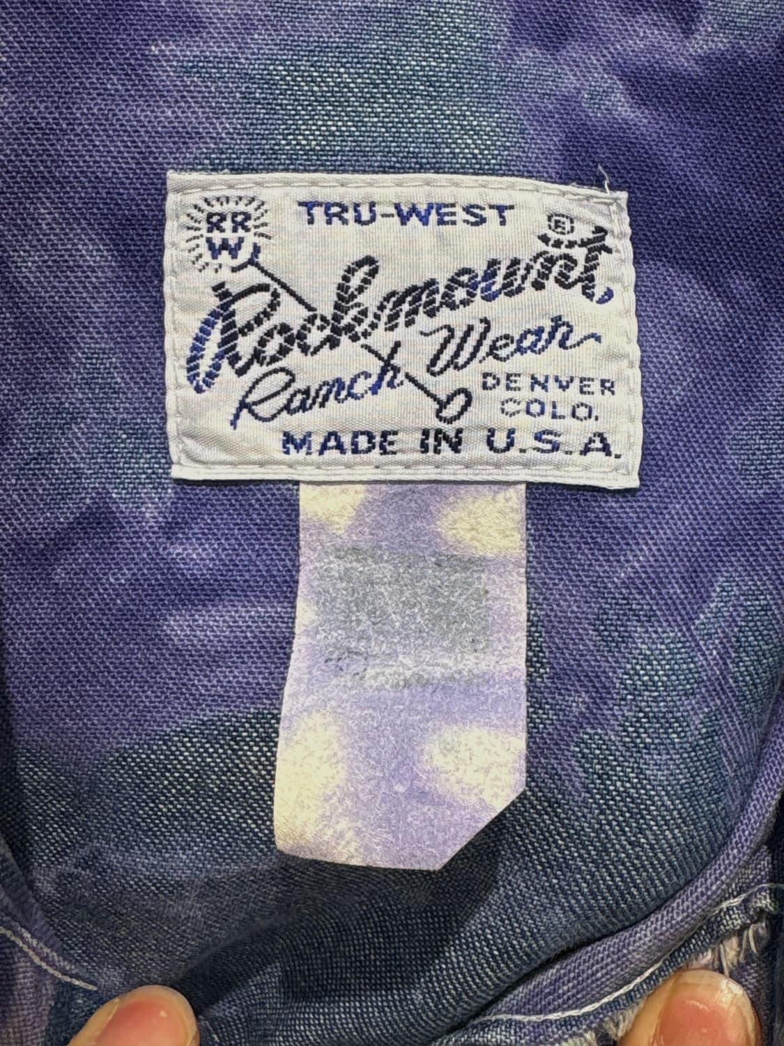 락마운트 랜치 웨어 패턴 웨스턴 셔츠 상품이미지10