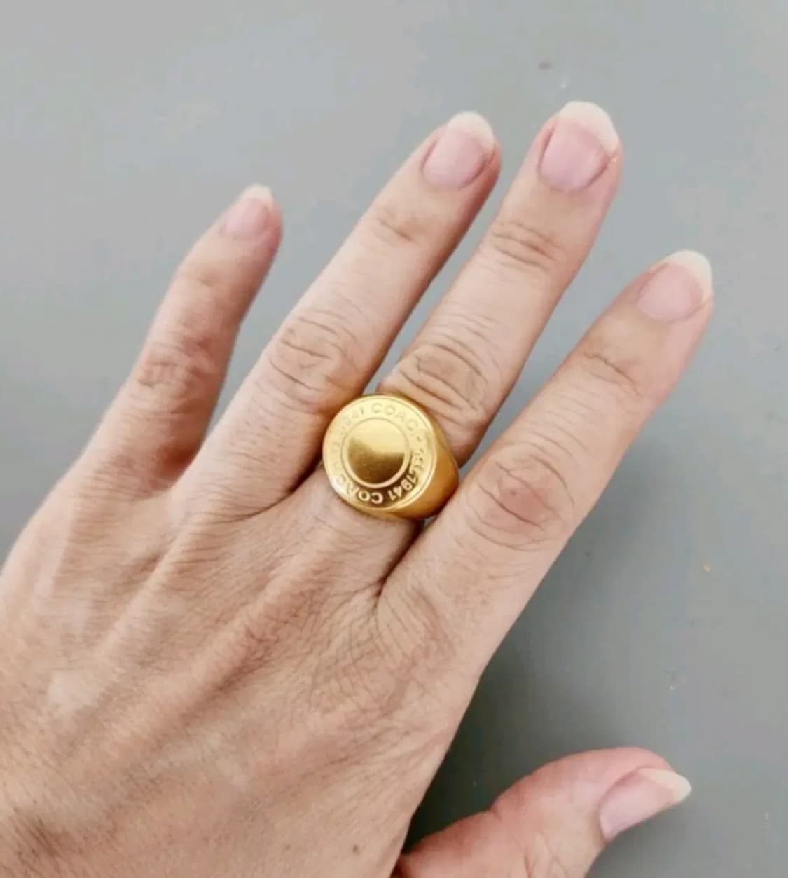 정품 코치 시그니처 귀걸이 및 반지 세트 상품이미지9