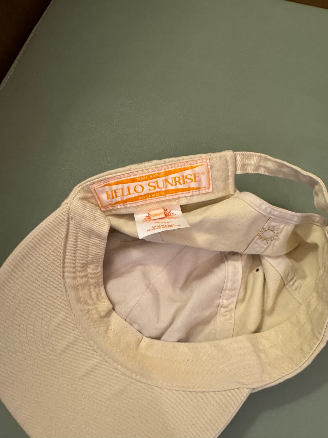 헬로선라이즈 모자 상품이미지3