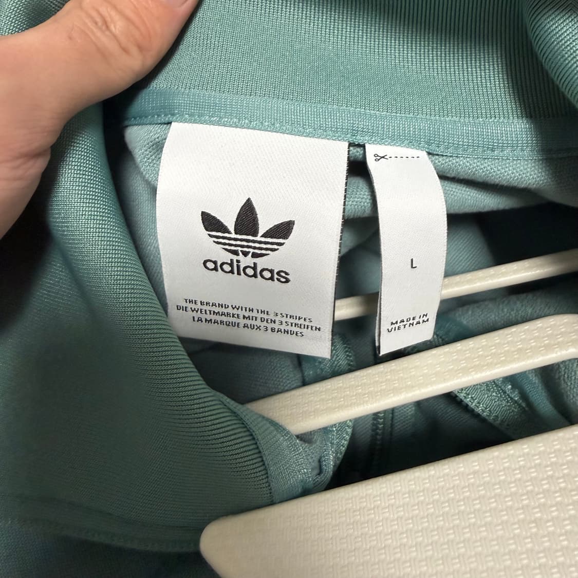 아디다스 베켄바우어 져지 민트 L 트랙탑 상품이미지3