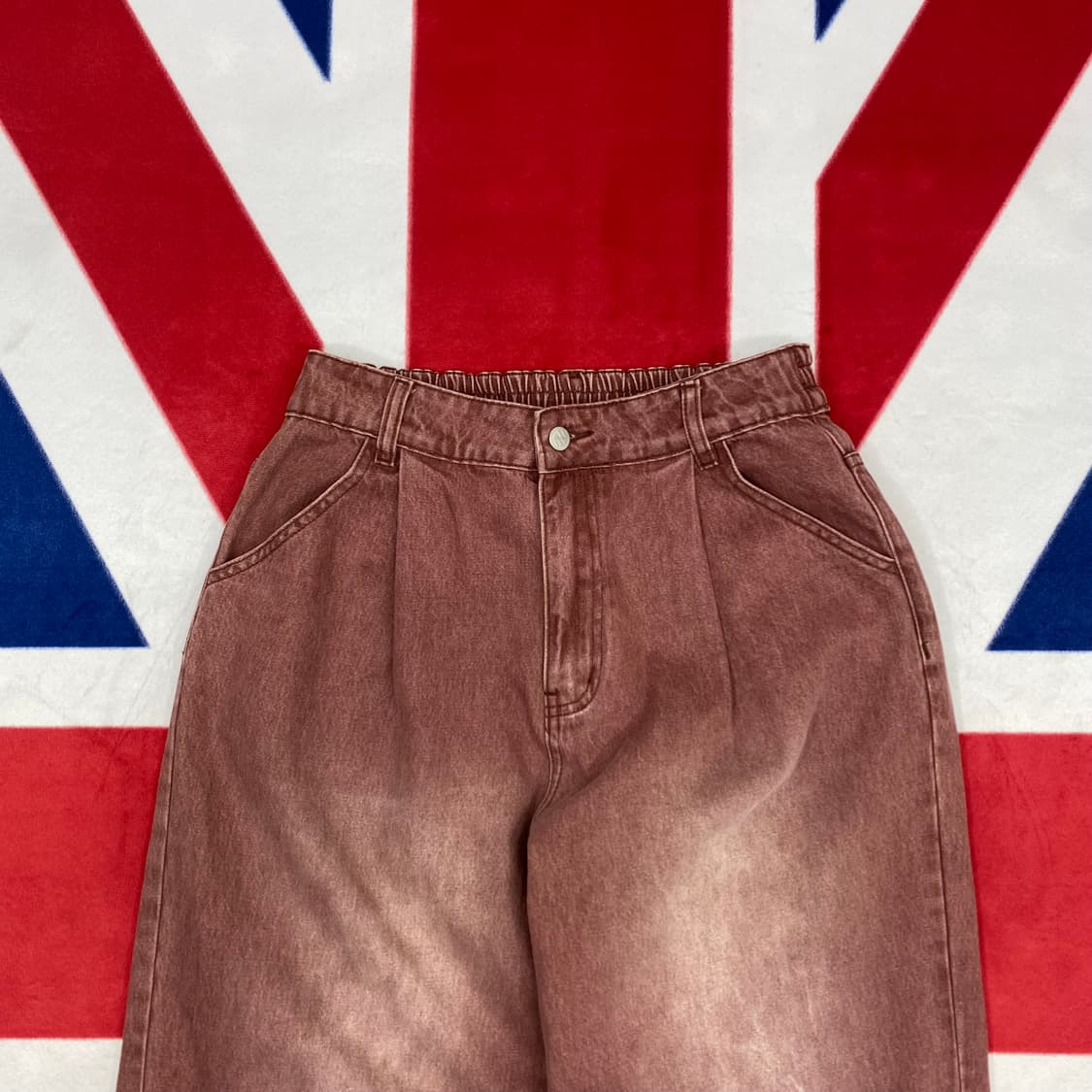  엑스톤즈 와이드 데님 카고팬츠 M 실측 L  상품이미지2