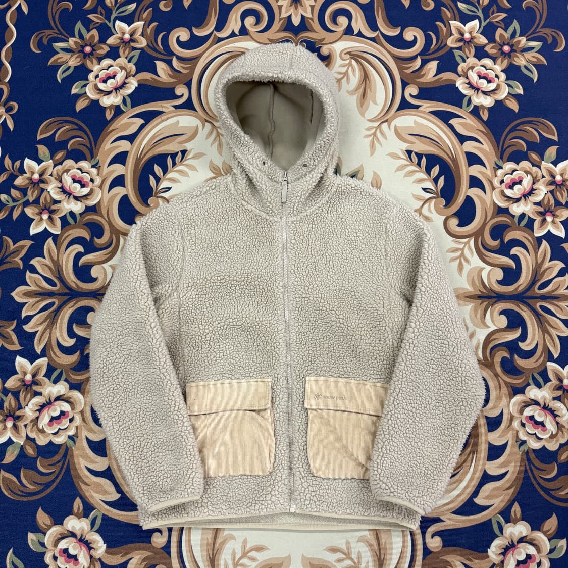 (M)스노우 피크 Snowpeak 플리스 자켓(베이지) 상품이미지1