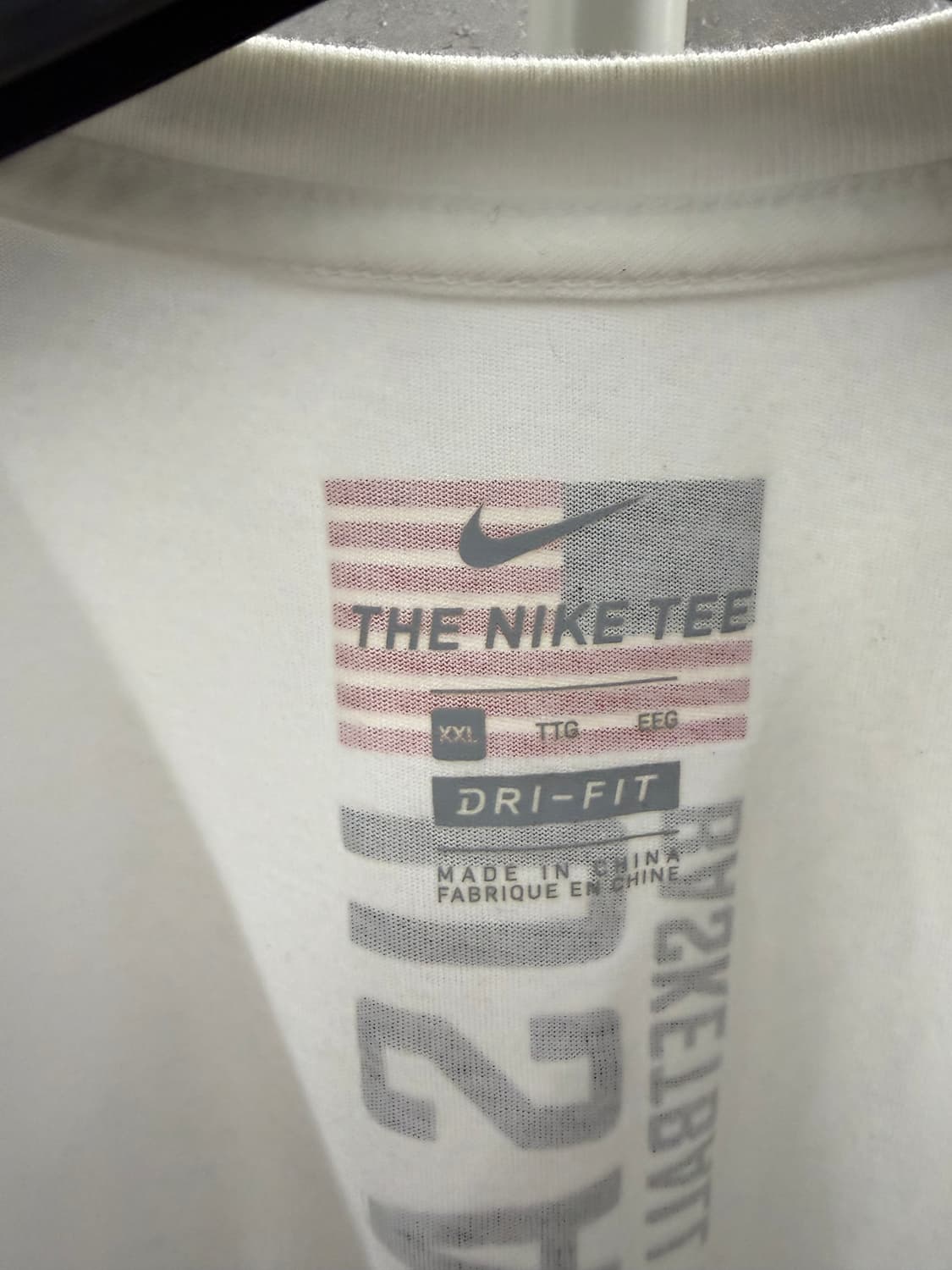 나이키 USA 농구 드라이핏 반팔 티셔츠 XXL 상품이미지3