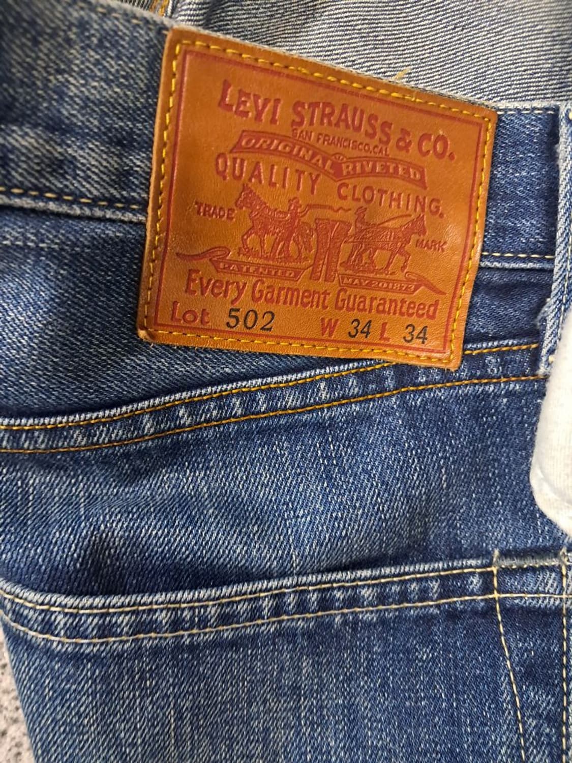 리바이스502셀비지 상품이미지3