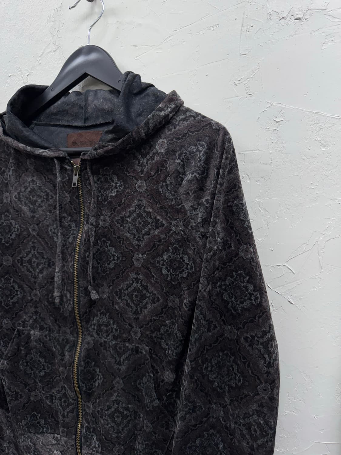 Goa 00s oriental velour hoodie  상품이미지5