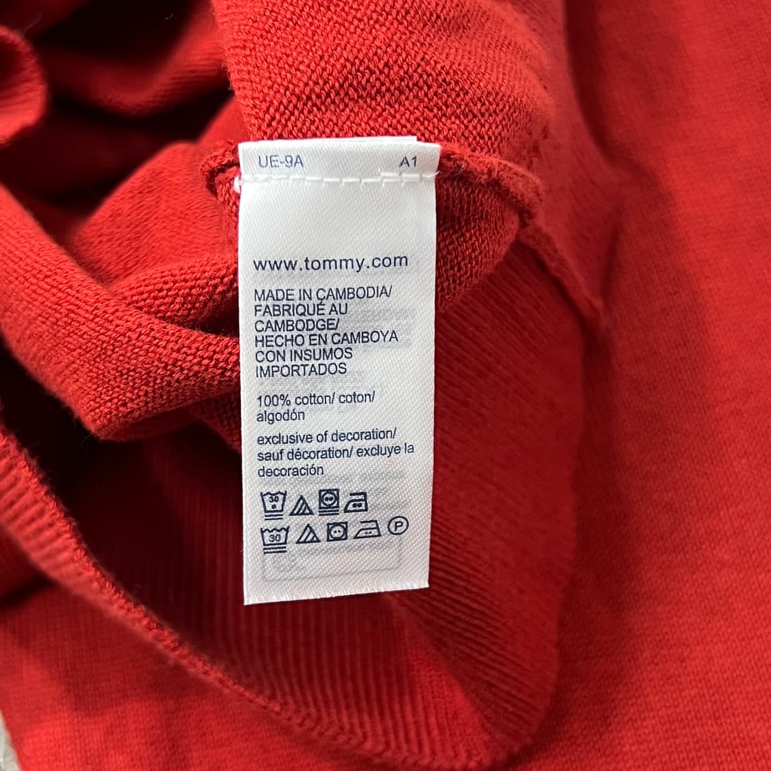 [100-105] 타미힐피거 반집업 니트 상품이미지4