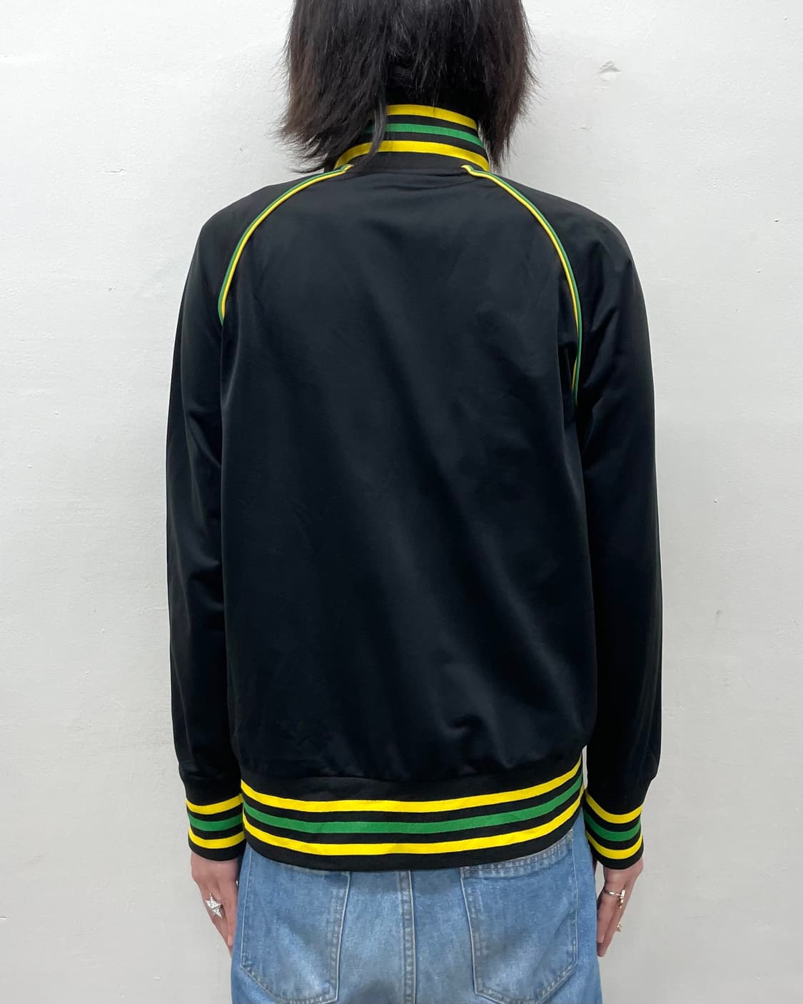 Retro Yellow and Green Track Top 상품이미지2