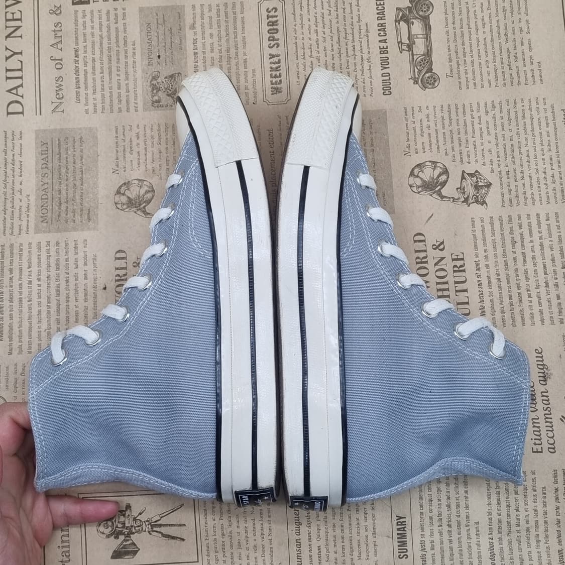 컨버스 척테일러 70s 울프그레이 하이탑 230 상품이미지5