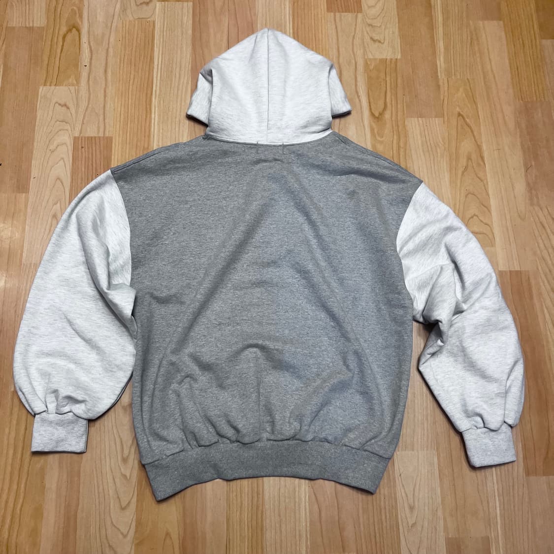 (L) 어반스터프 컬러 매칭 후디 그레이 상품이미지4