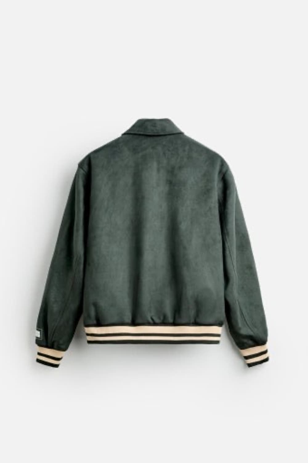 Zara 자라 바시티 스웨이드 자켓 XL 상품이미지2
