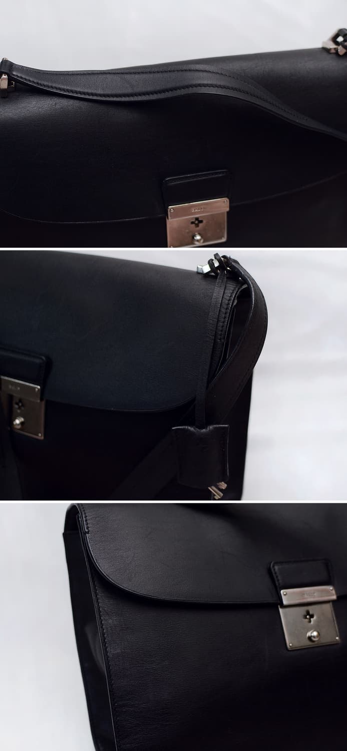 발리 (BALLY) 로아노 클래식 패드락 베지터블 레더 플랩 숄더백 상품이미지7