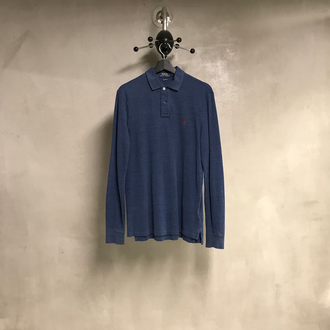 폴로 랄프로렌 PK 긴팔 카라티 네이비 S 상품이미지1