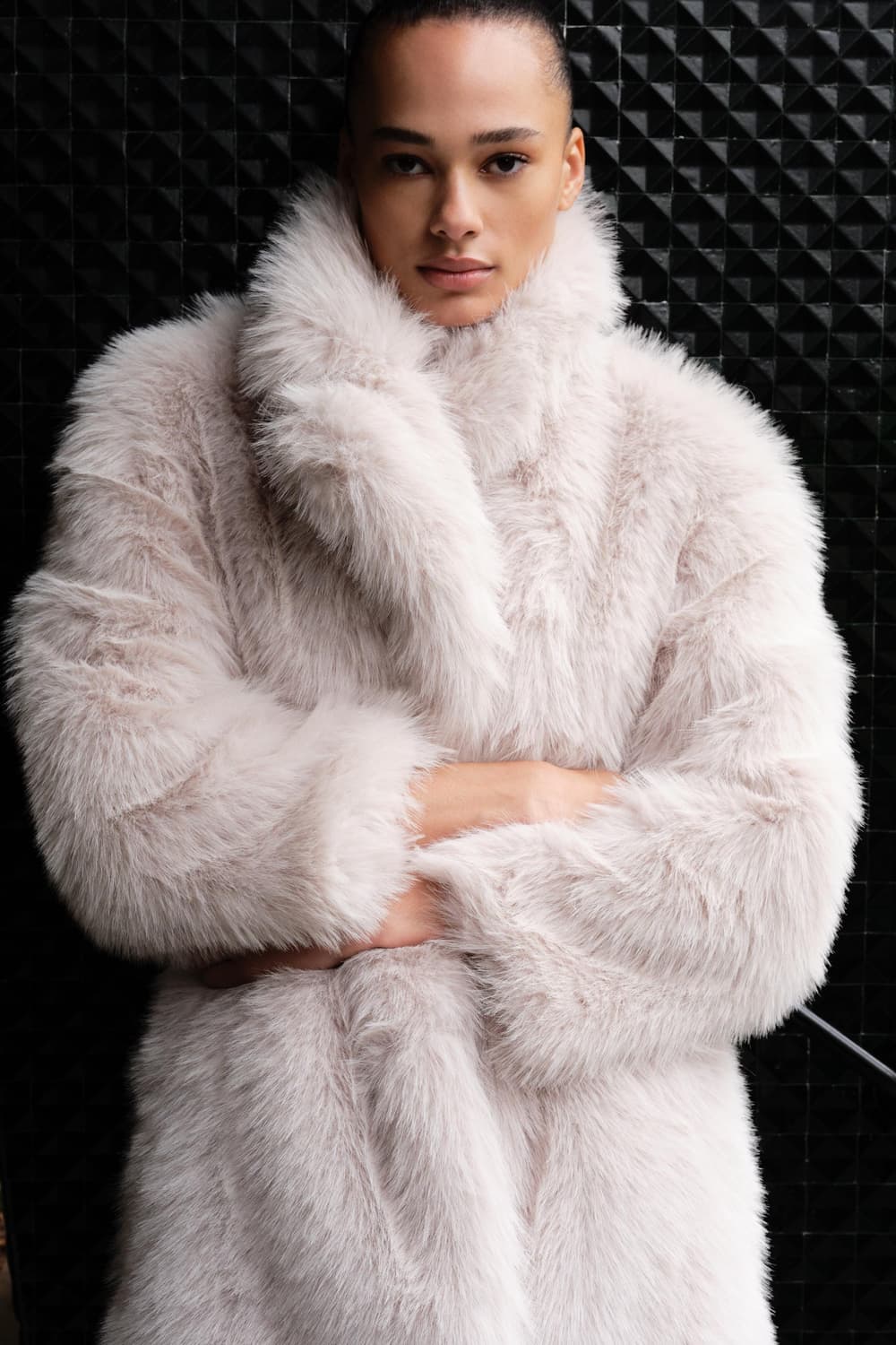 퍼 자켓 faux fur jacket  코트 상품이미지4