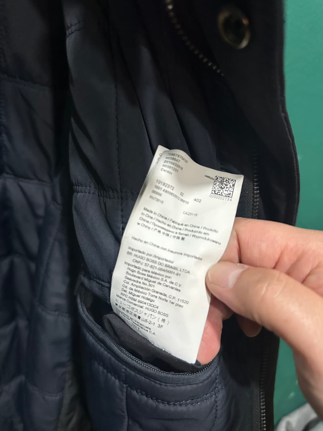 휴고보스 m65 자켓 진네이비 105-110 상품이미지4