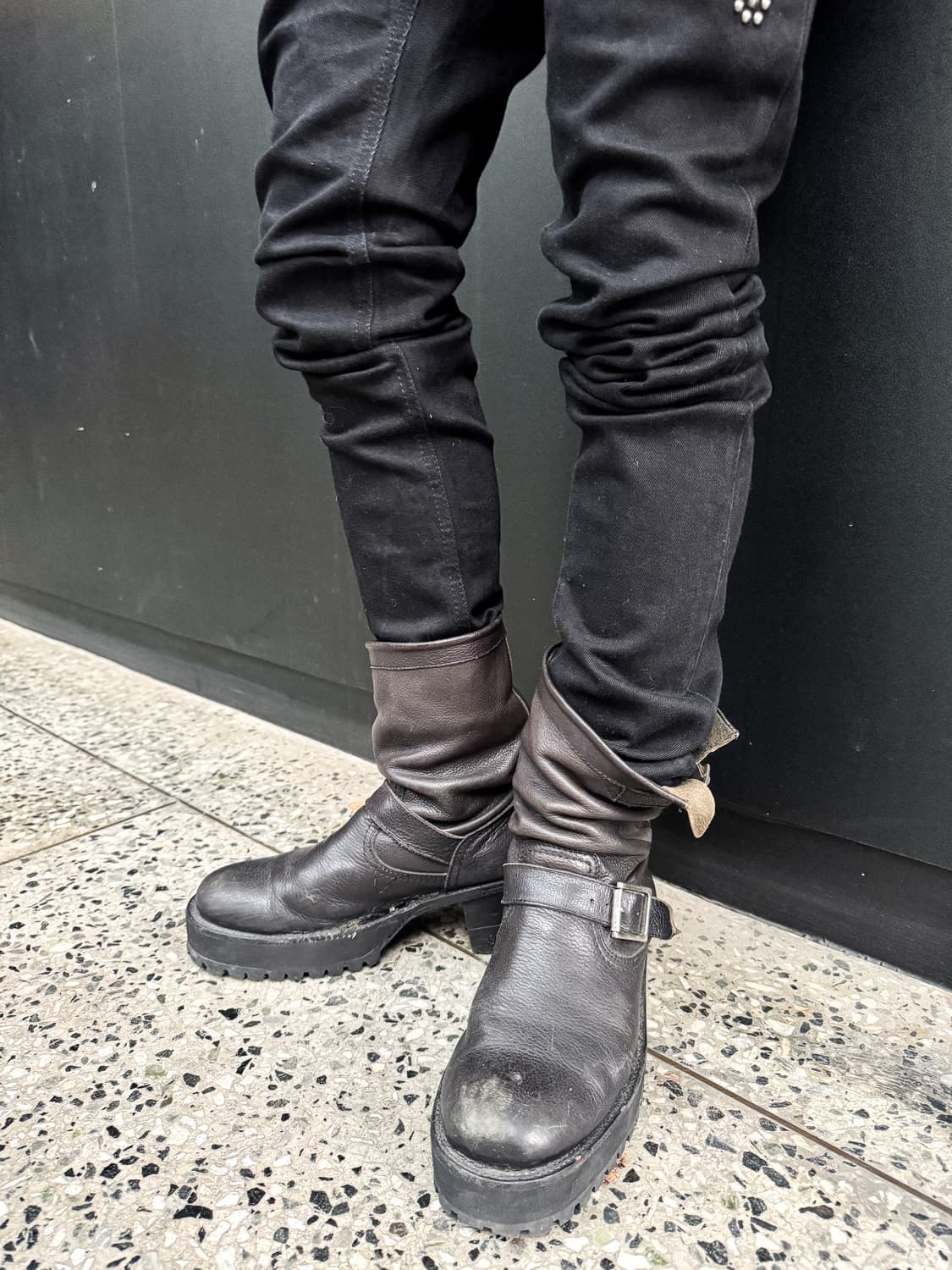 Just Cavalli – Studded Black Denim pants 상품이미지4
