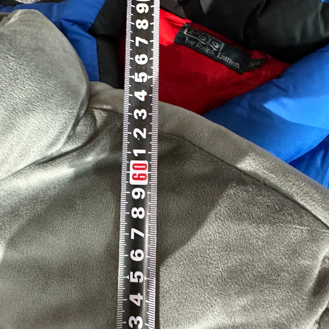 폴로 포니 그레이 벨벳 패딩 상품이미지6