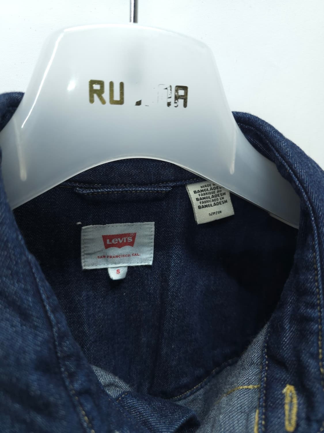 리바이스 웨스턴 데님셔츠 청남방 ( 여성S ) 상품이미지5