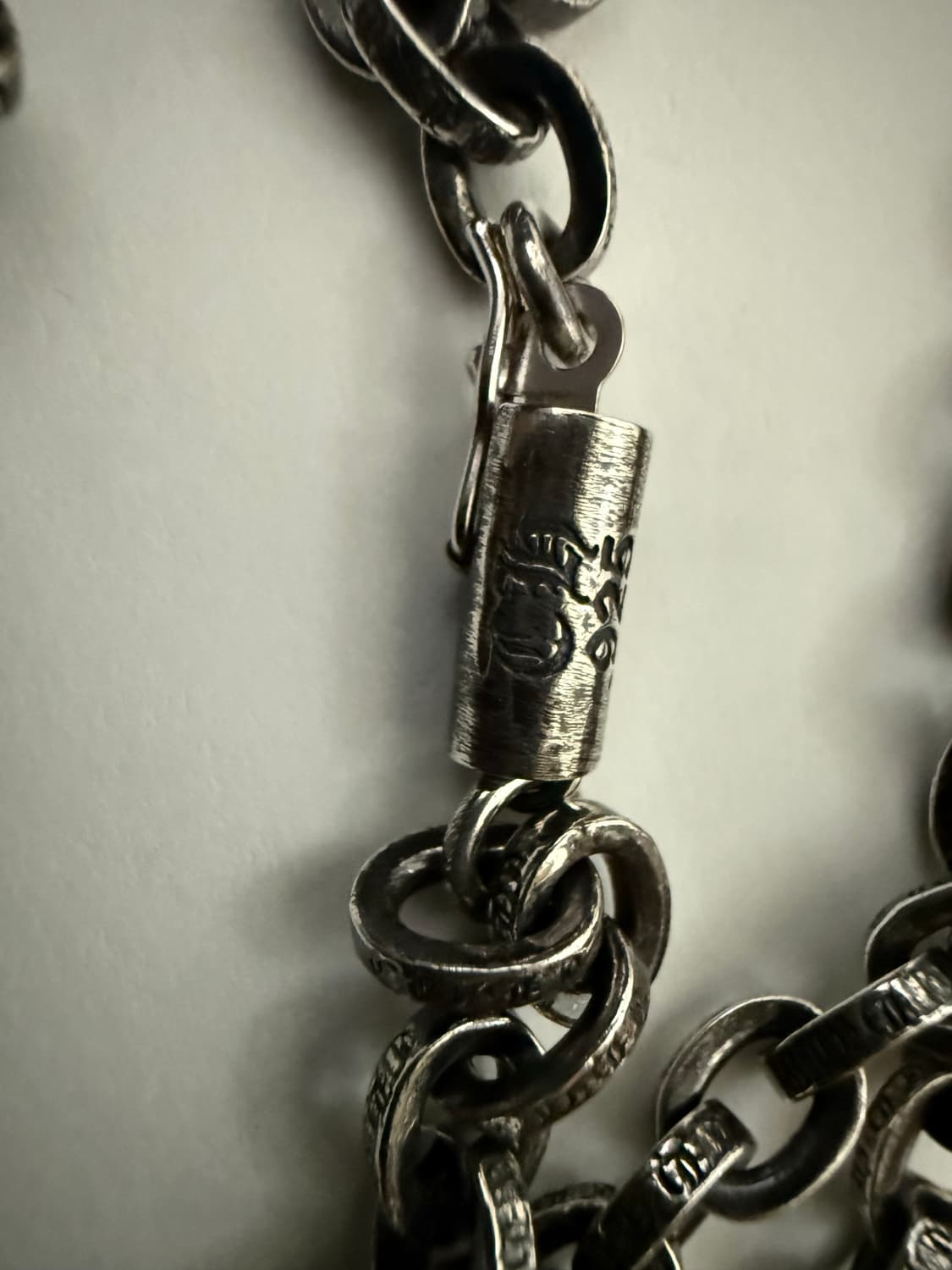 크롬하츠 페이퍼체인 목걸이 20인치 상품이미지4