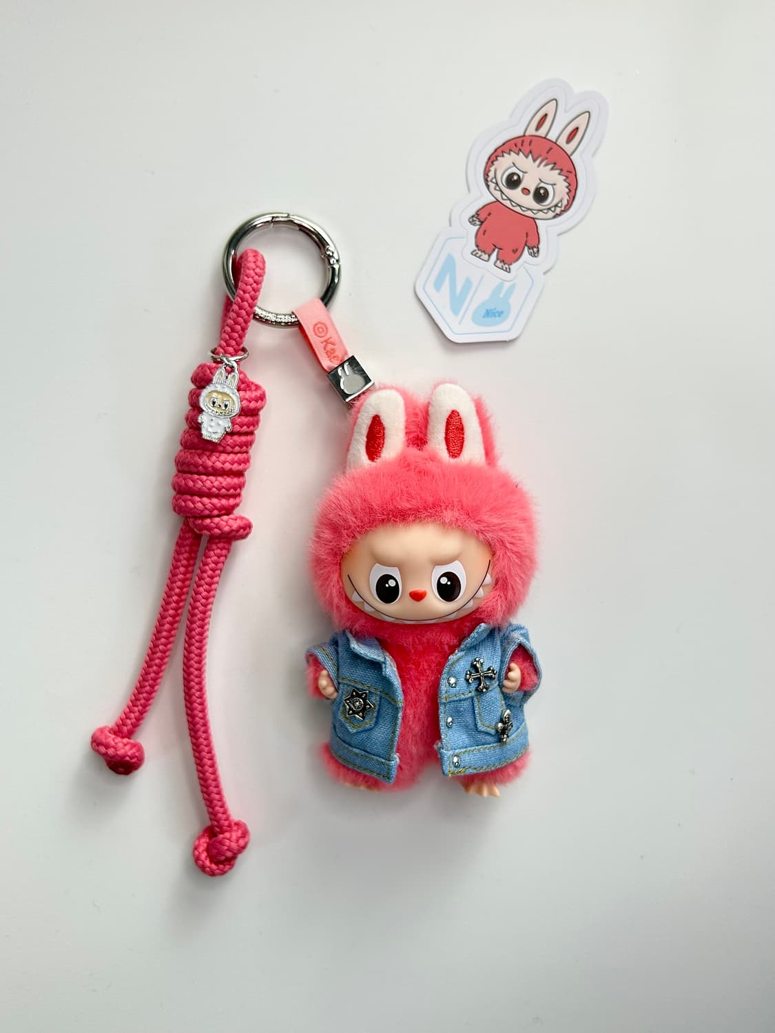 💗라부부 내 마음속 비밀번호 “N” 커스텀 미니키링 상품이미지1