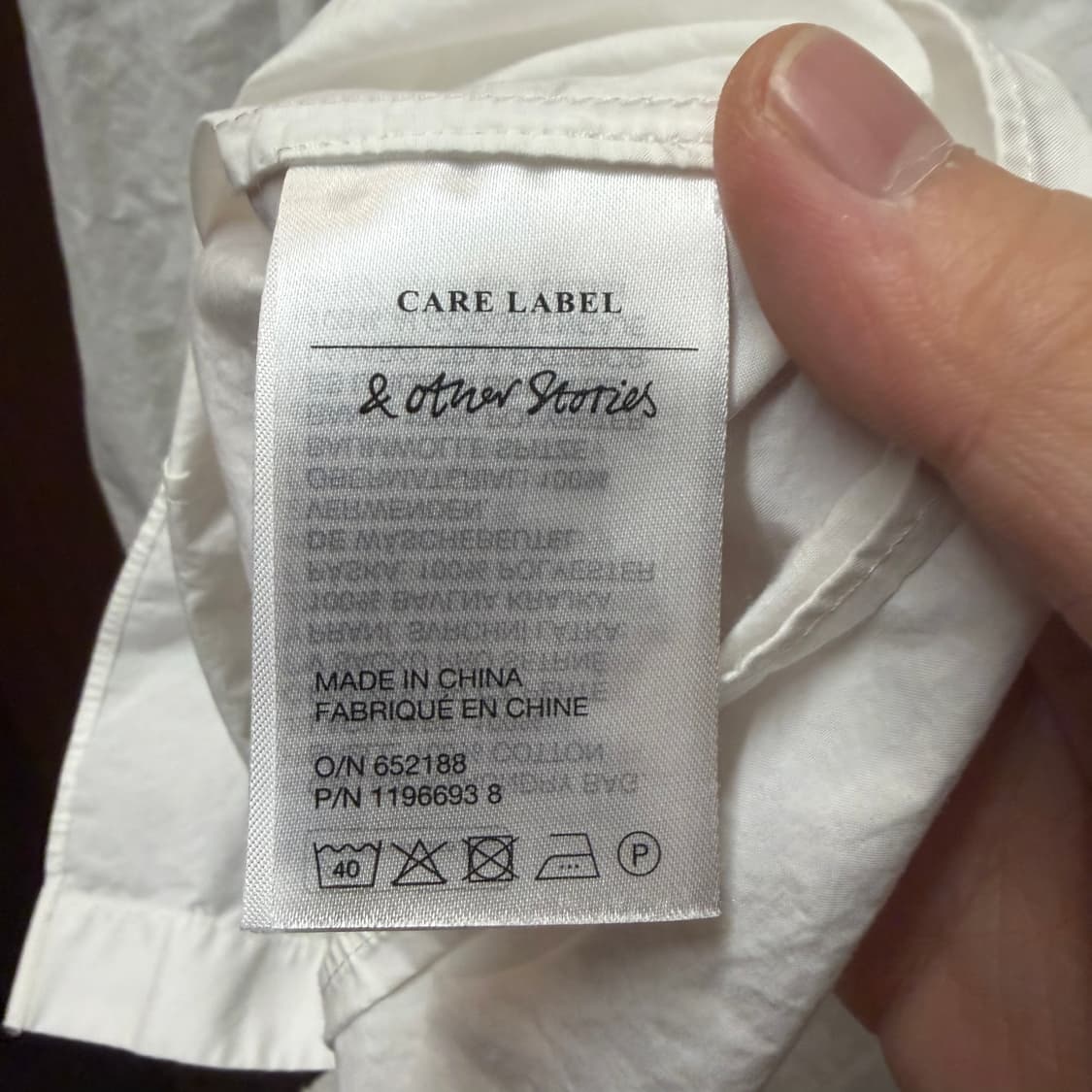 앤아더스토리즈 빅카라 블라우스  상품이미지3