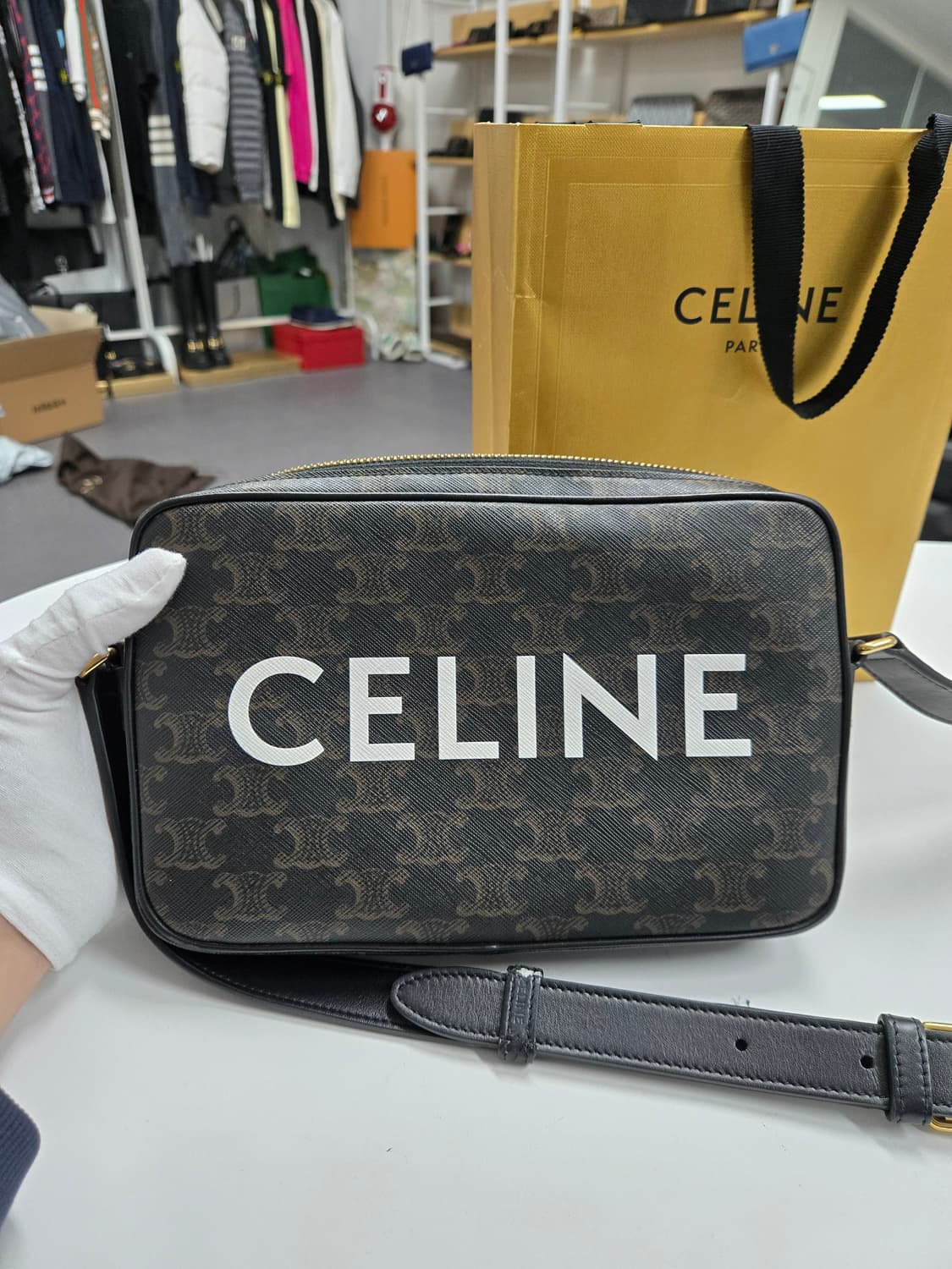 [A급컨디션] 셀린느 트리오페 메신저백 상품이미지2
