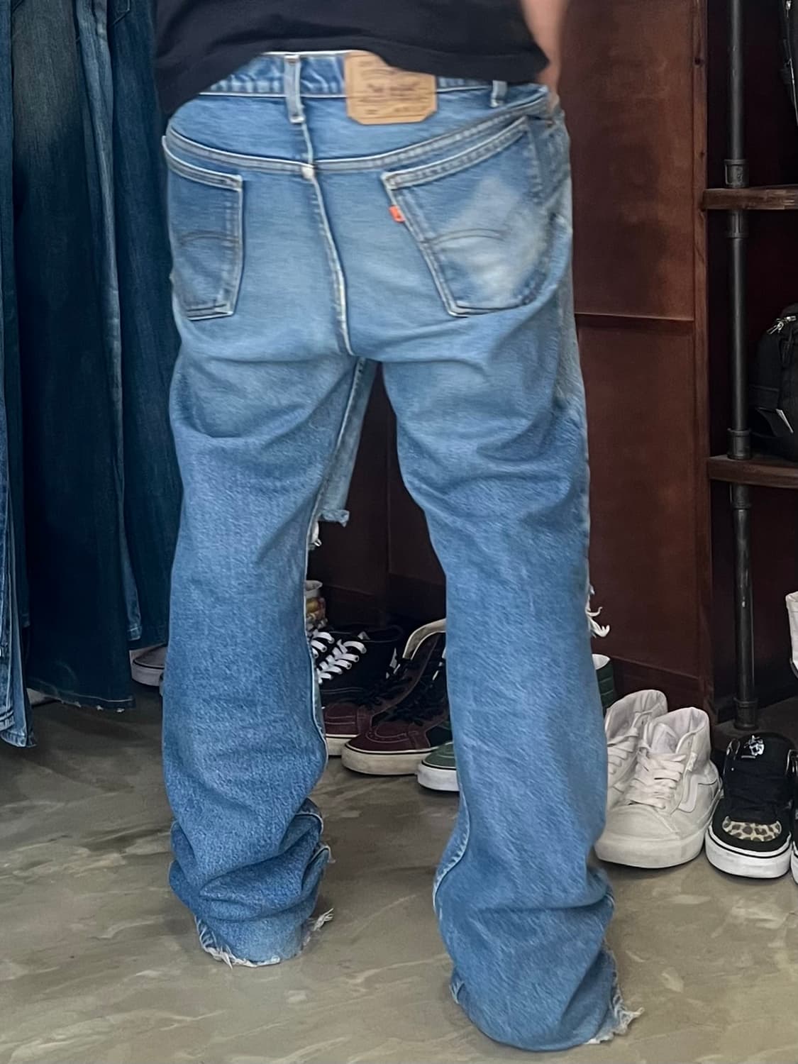 90’s MADE IN USA 오렌지탭 리바이스 517 36x34 상품이미지2