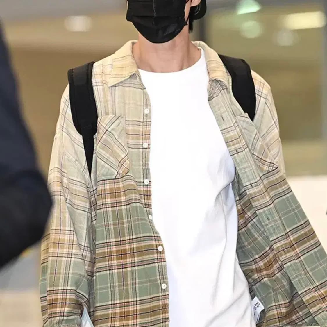 R13 플란넬 체크 셔츠 변우석착용 상품이미지7