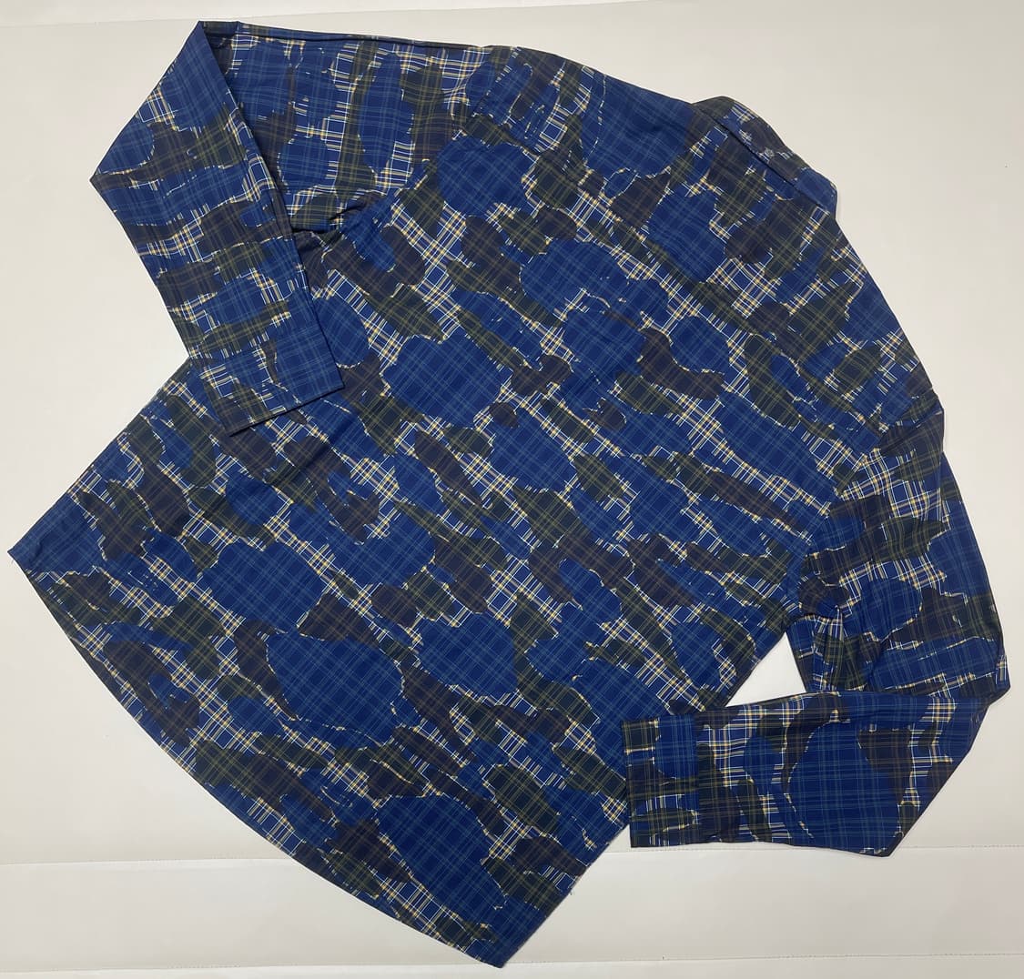 칼하트 WIP 포스터 블루 카모 셔츠 상품이미지2